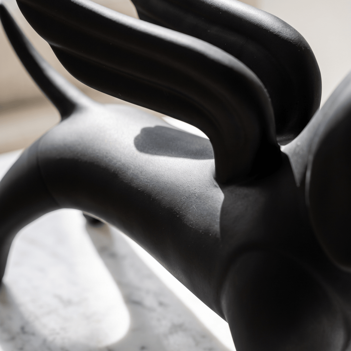 Winged Pup Sculpture - Figi Home