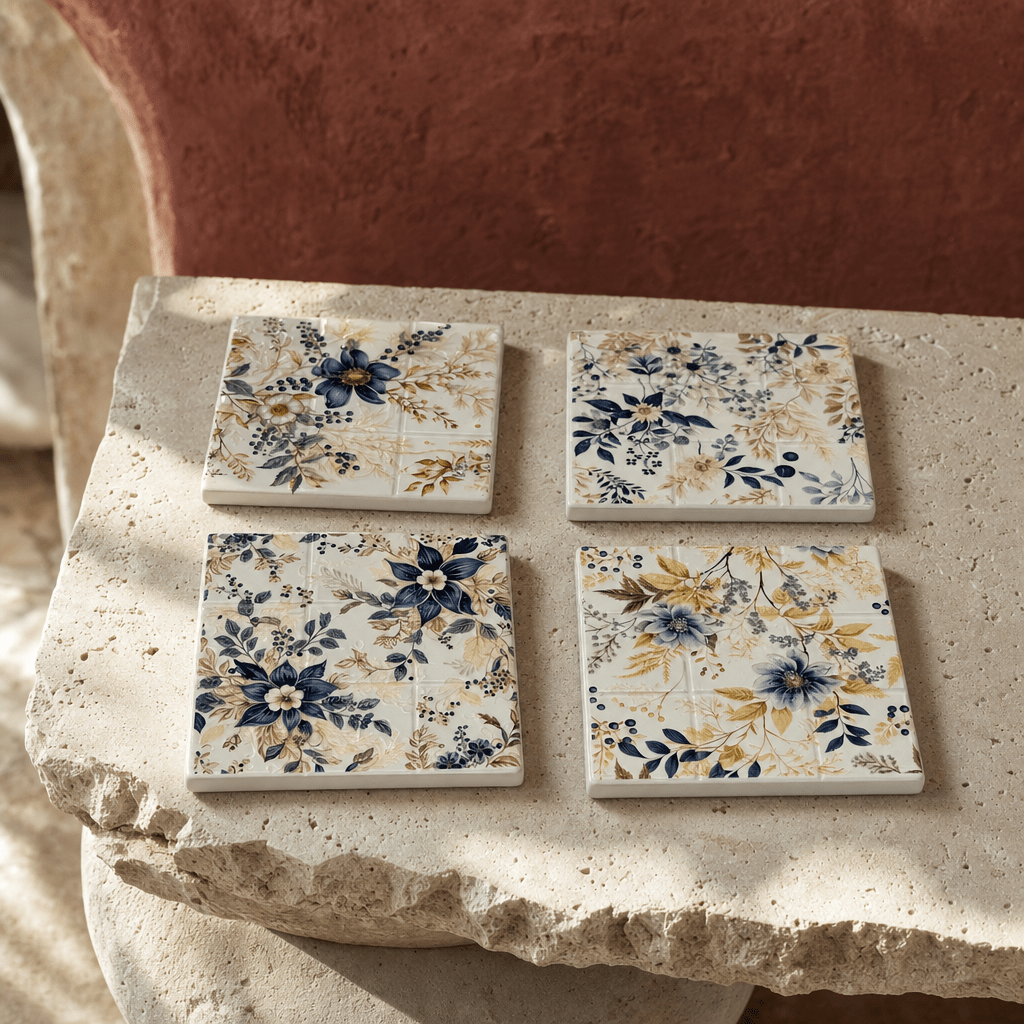 Winter Garden Coasters - Figi Home