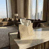 Woven Elegance Tissue Holder - Figi Home