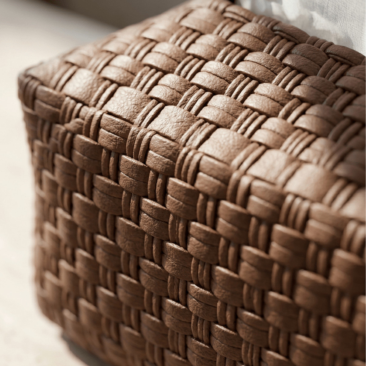 Woven Rectangle Tissue Box Cover - Figi Home