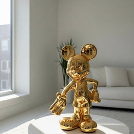 Chrome Mouse Sculpture