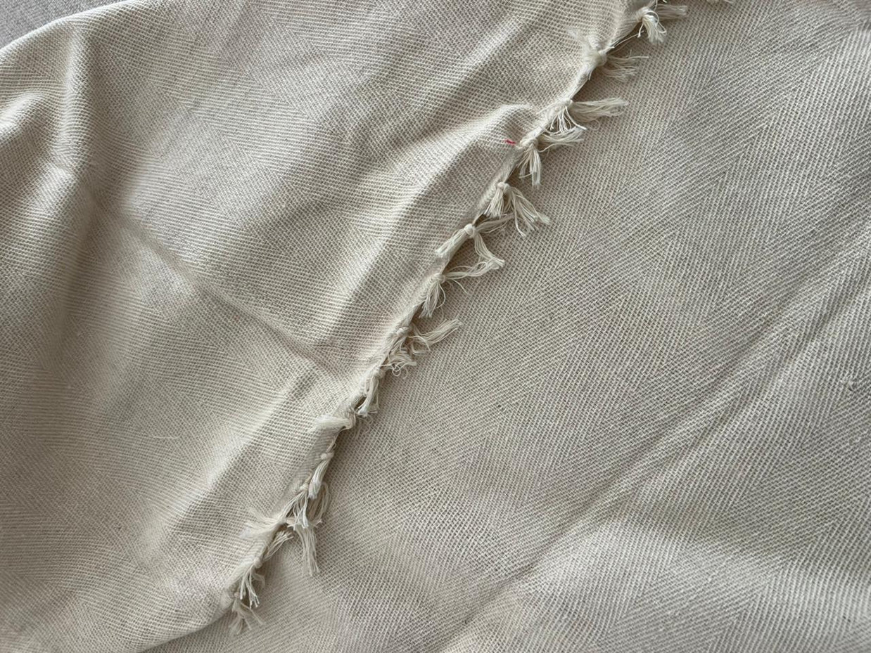 Creamy Linen couch cover
