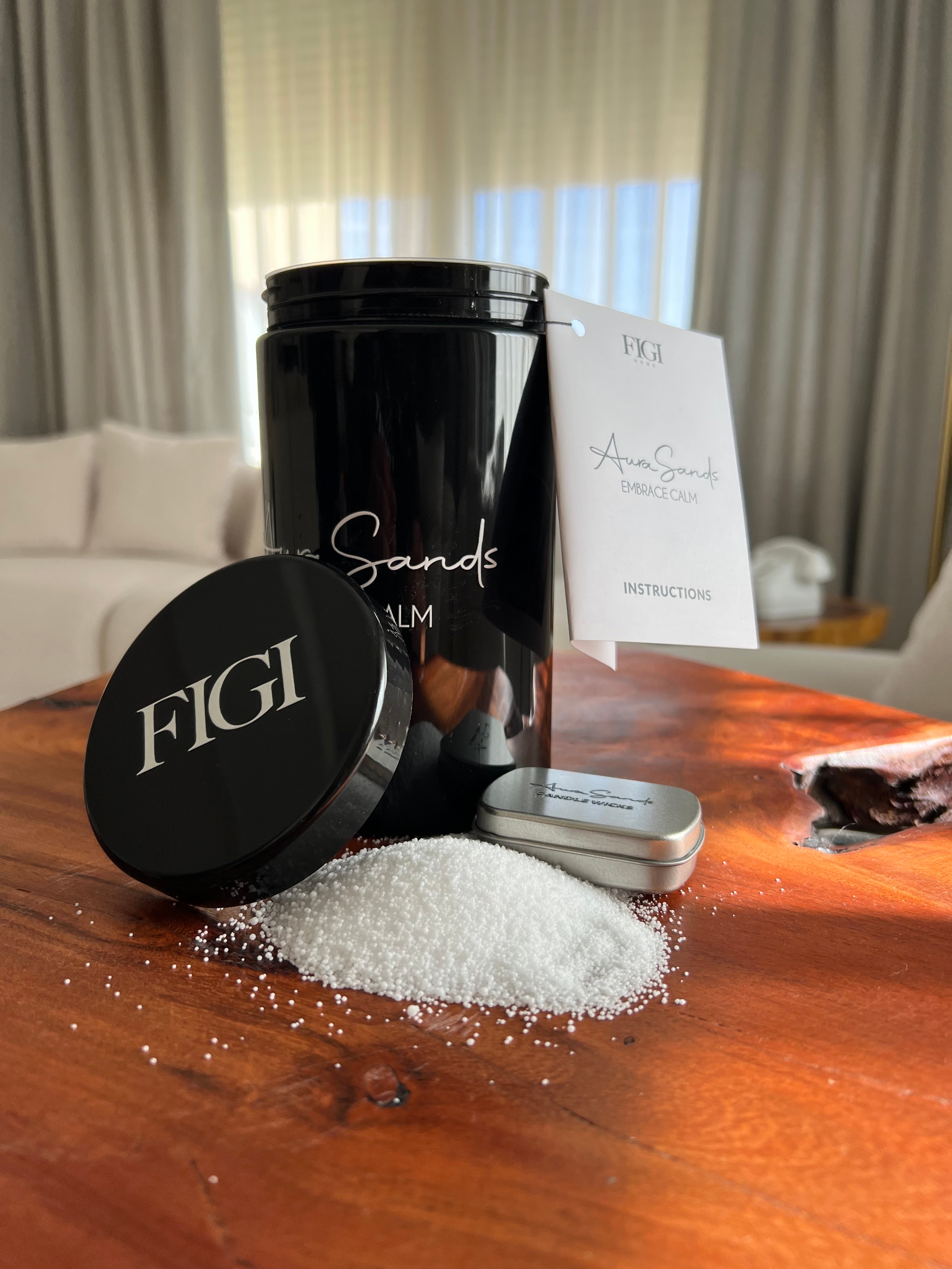 Aura Sand Candle Kit – 500 g - Figi Home