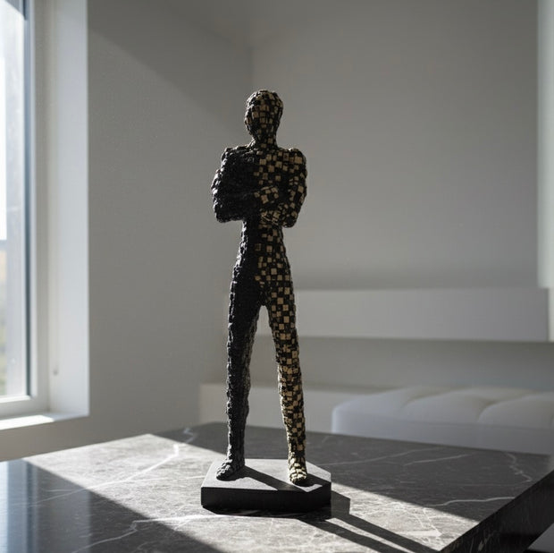 Duality Man Sculpture