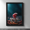 Jordan — Six Rings Poster Frame