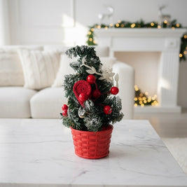 Mini Snowy Christmas Tree