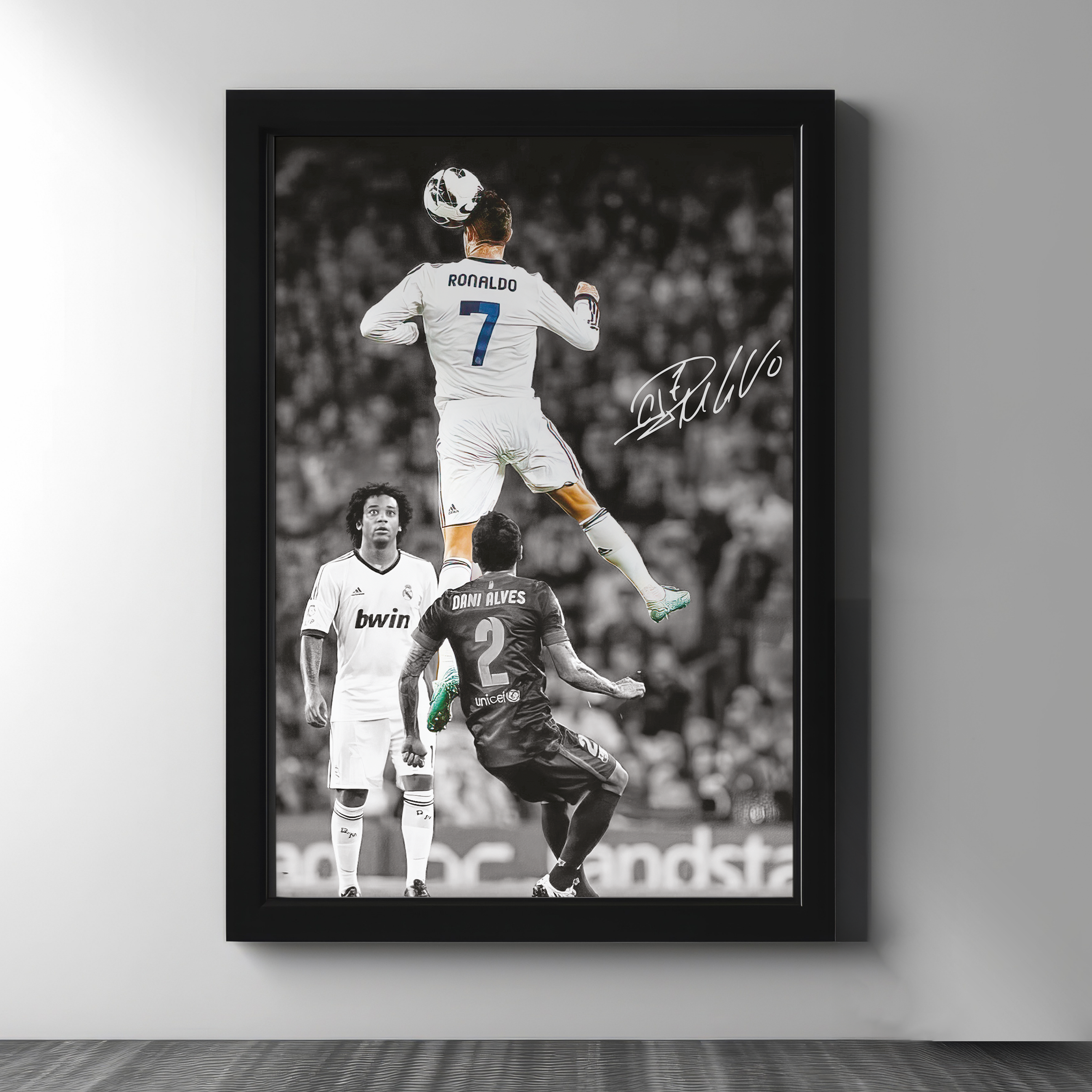 Ronaldo — Above All Poster Frame
