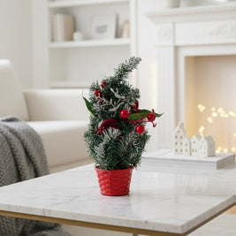 Mini Snowy Christmas Tree