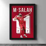 Salah — No.11 LFC Poster Frame