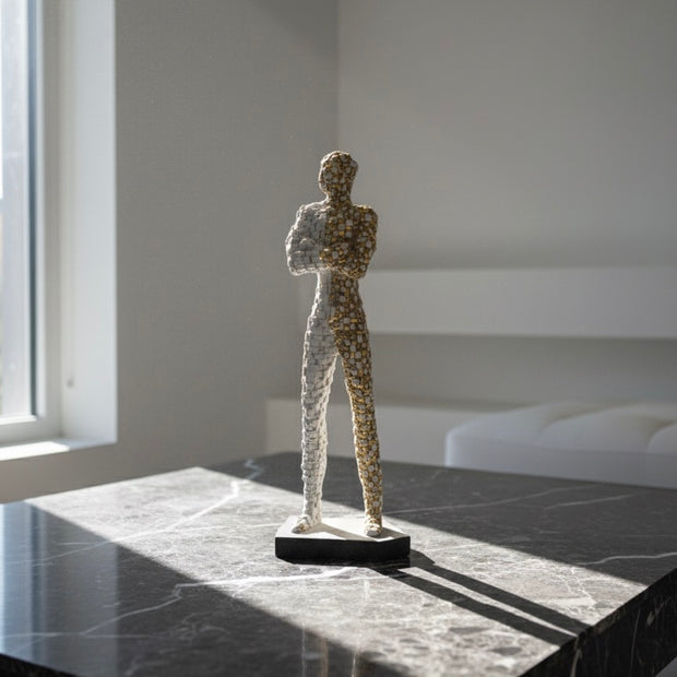 Duality Man Sculpture