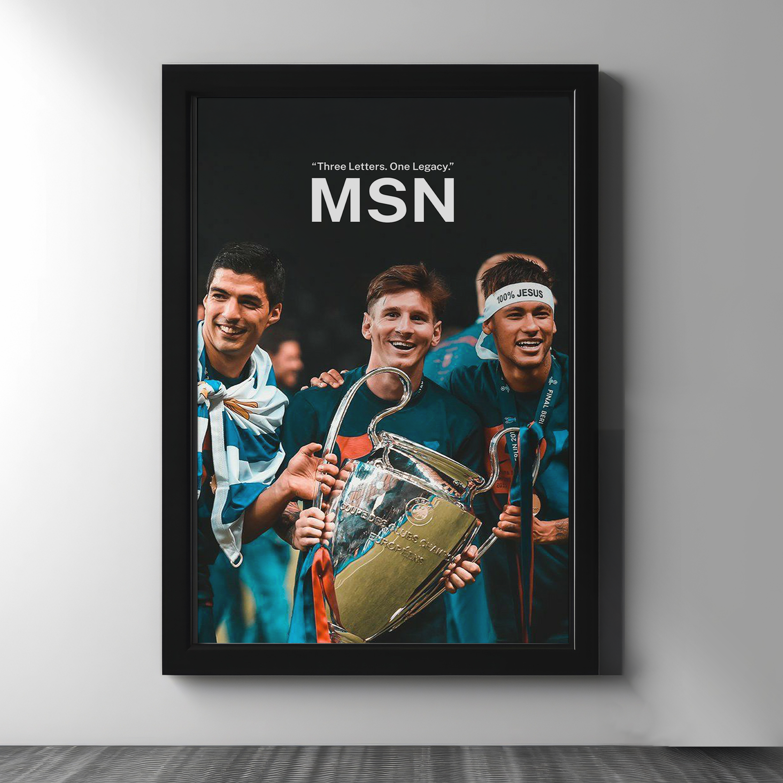 MSN — Three Letters One Legacy Poster Frame