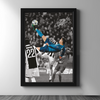 Ronaldo — The Bicycle Kick Poster Frame