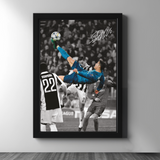 Ronaldo — The Bicycle Kick Poster Frame
