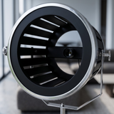 Big Black Spotlight Lamp