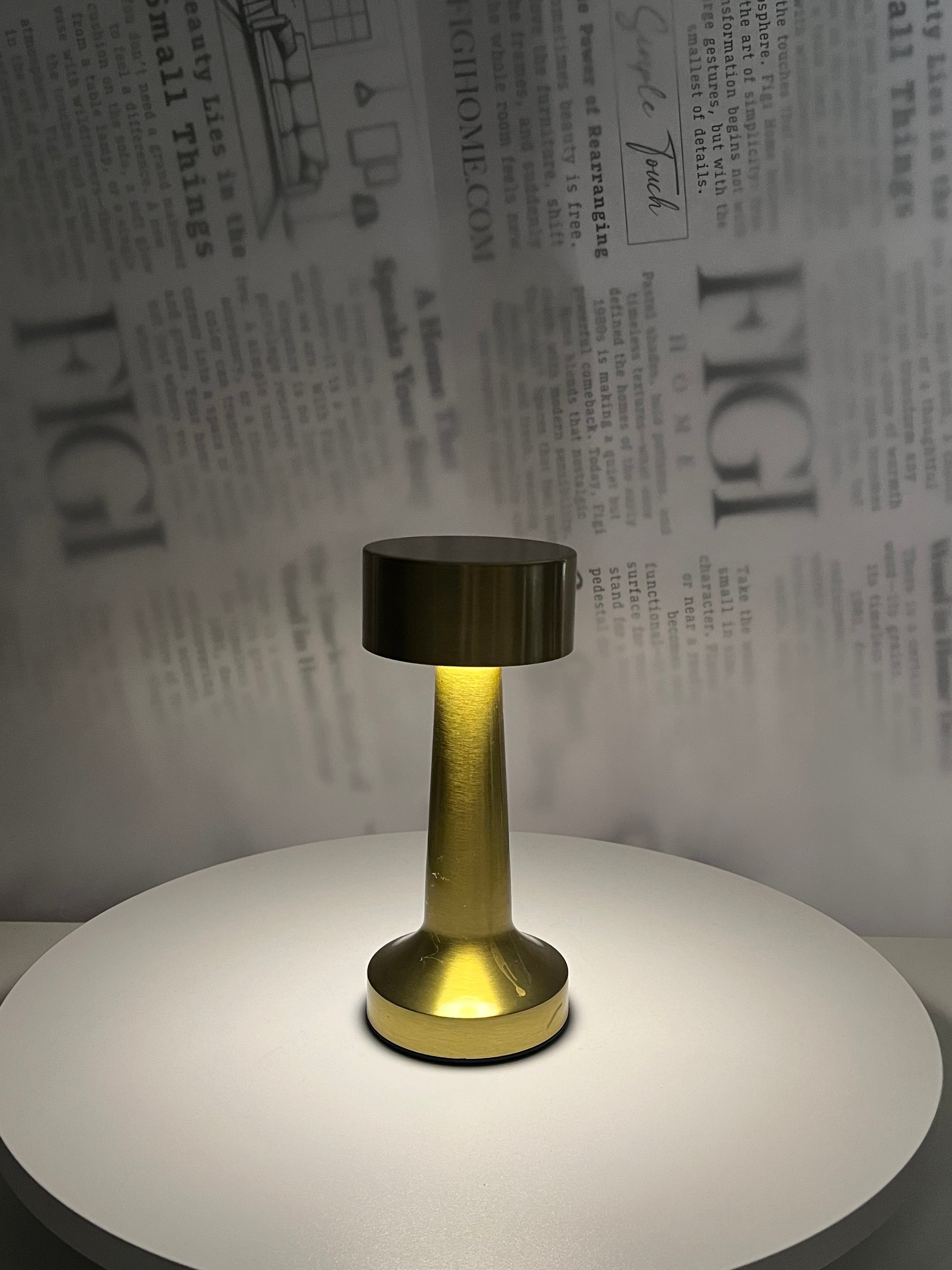 Golden Halo Lamp