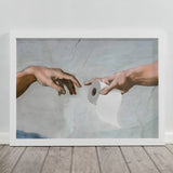 Michelangelo’s iconic toilet poster - Figi Home