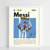 Messi Sports Poster Frame