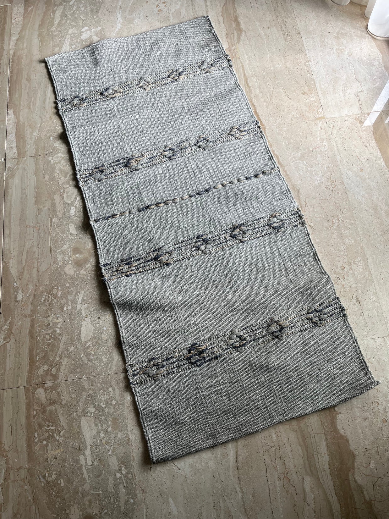 Cloudline Textured Kilim