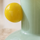 Green Orb Vase