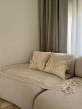 Ivory Weave Lounge Set - Figi Home