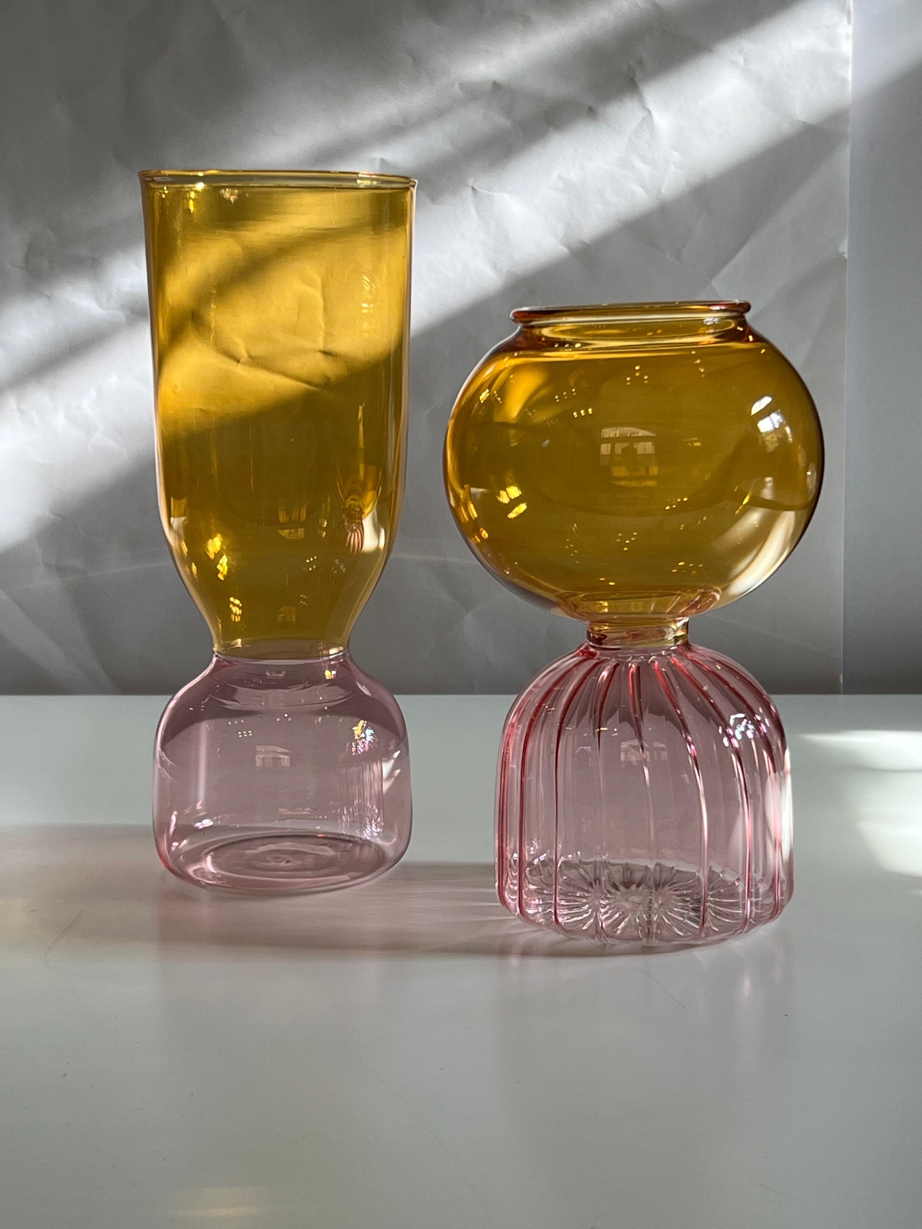 Bubblegum vase set