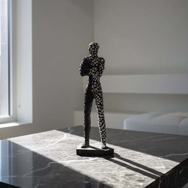 Duality Man Sculpture