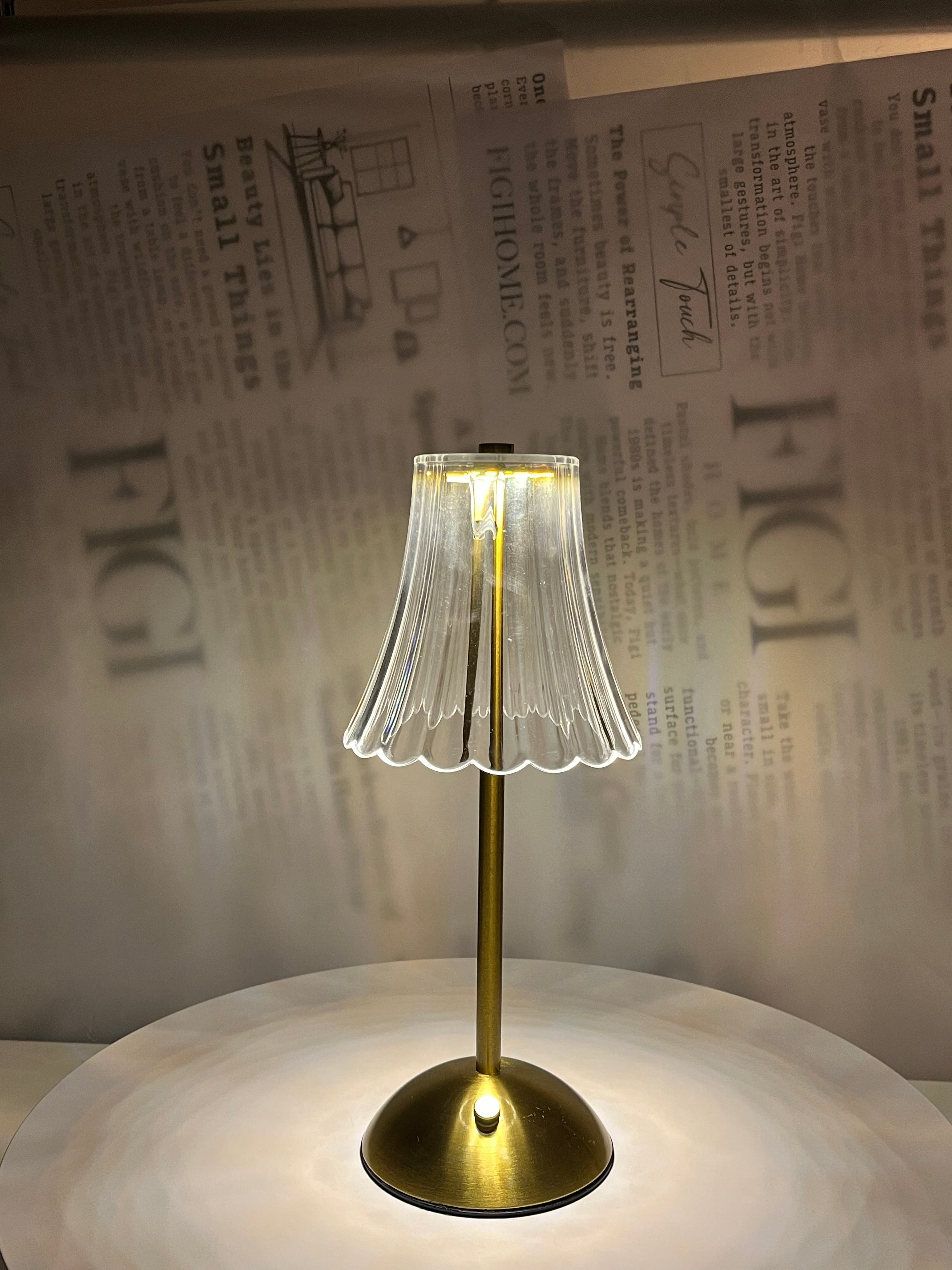 FLORE Glass Lamp