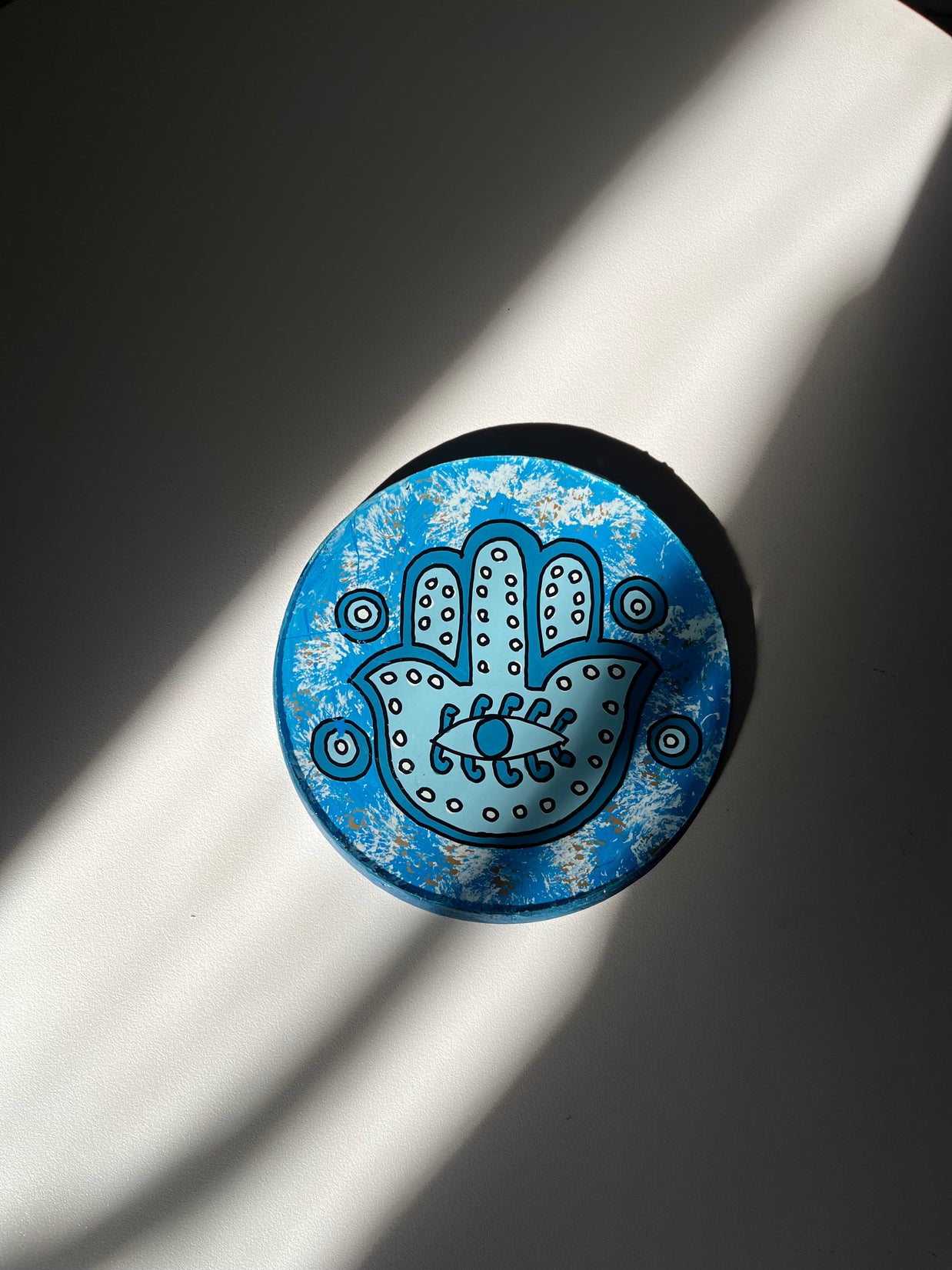 Hamsa Hand Coaster - Figi Home