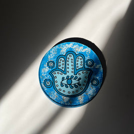 Hamsa Hand Coaster - Figi Home
