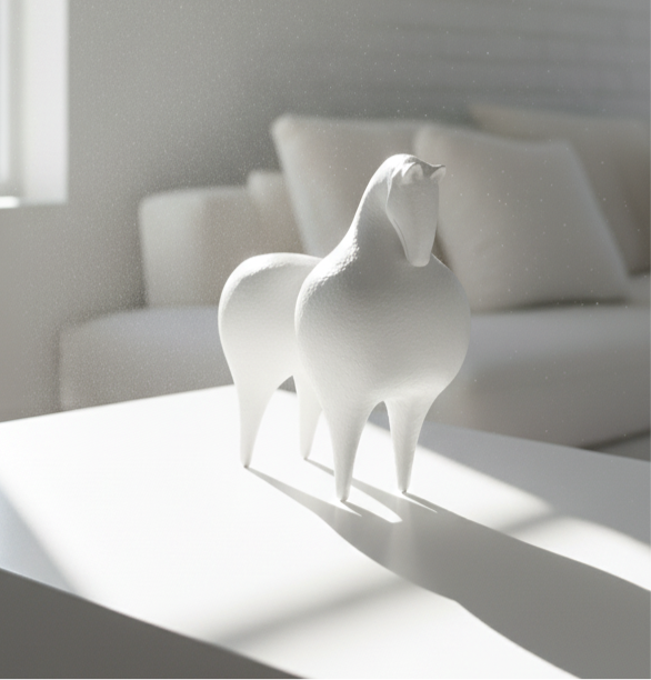 Eros Stallion Sculpture