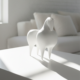 Eros Stallion Sculpture