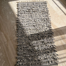 Textured Cotton Fringe kilem