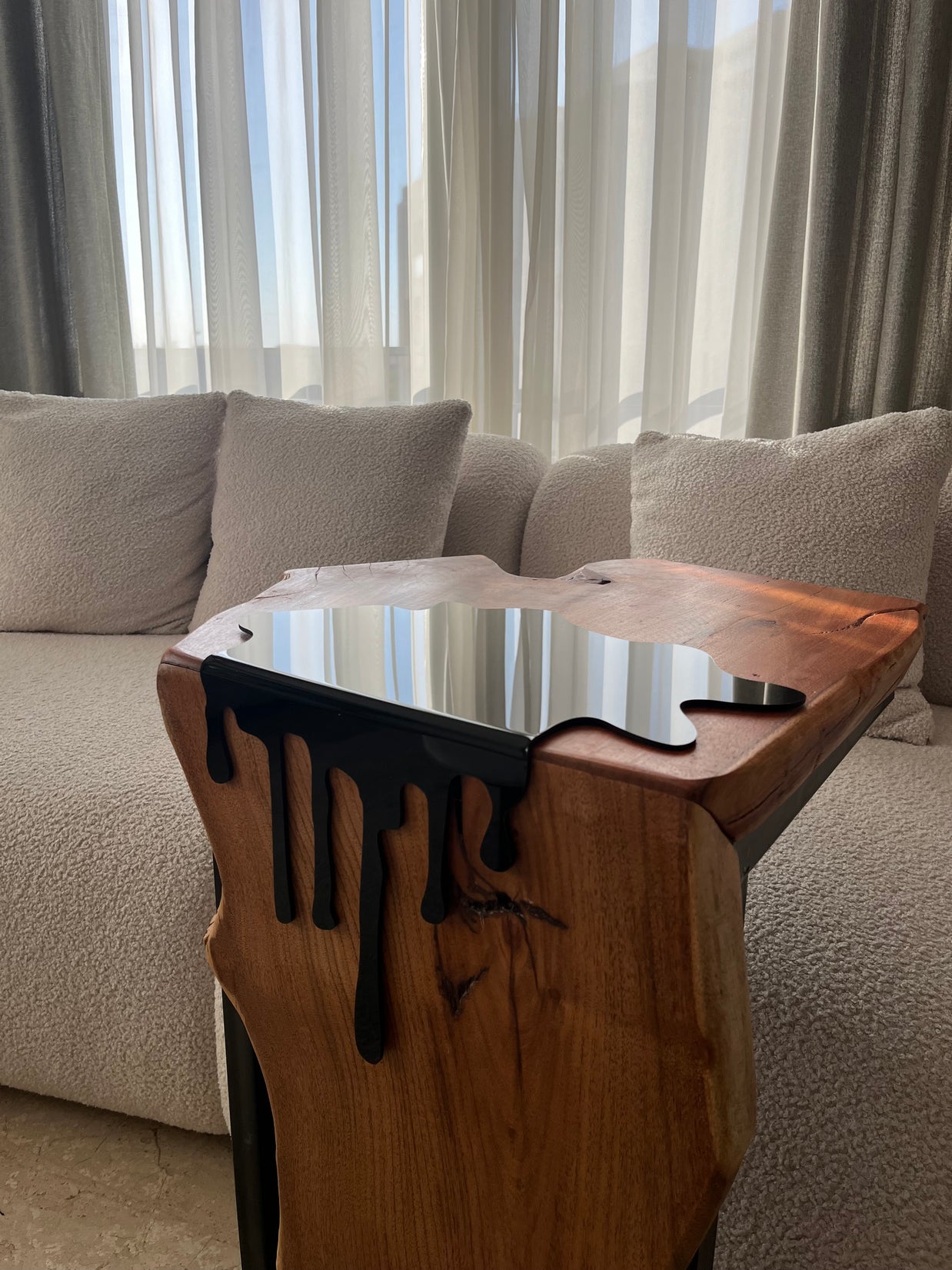 Colored Acrylic Drip