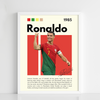Ronaldo Sports Poster Frame