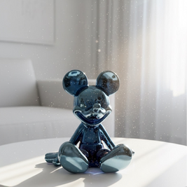 Sitting mouse figure