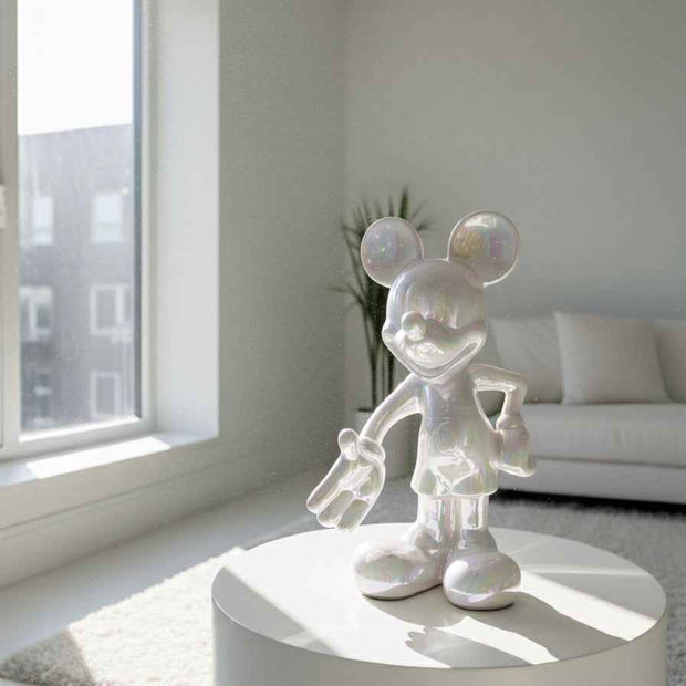 Chrome Mouse Sculpture