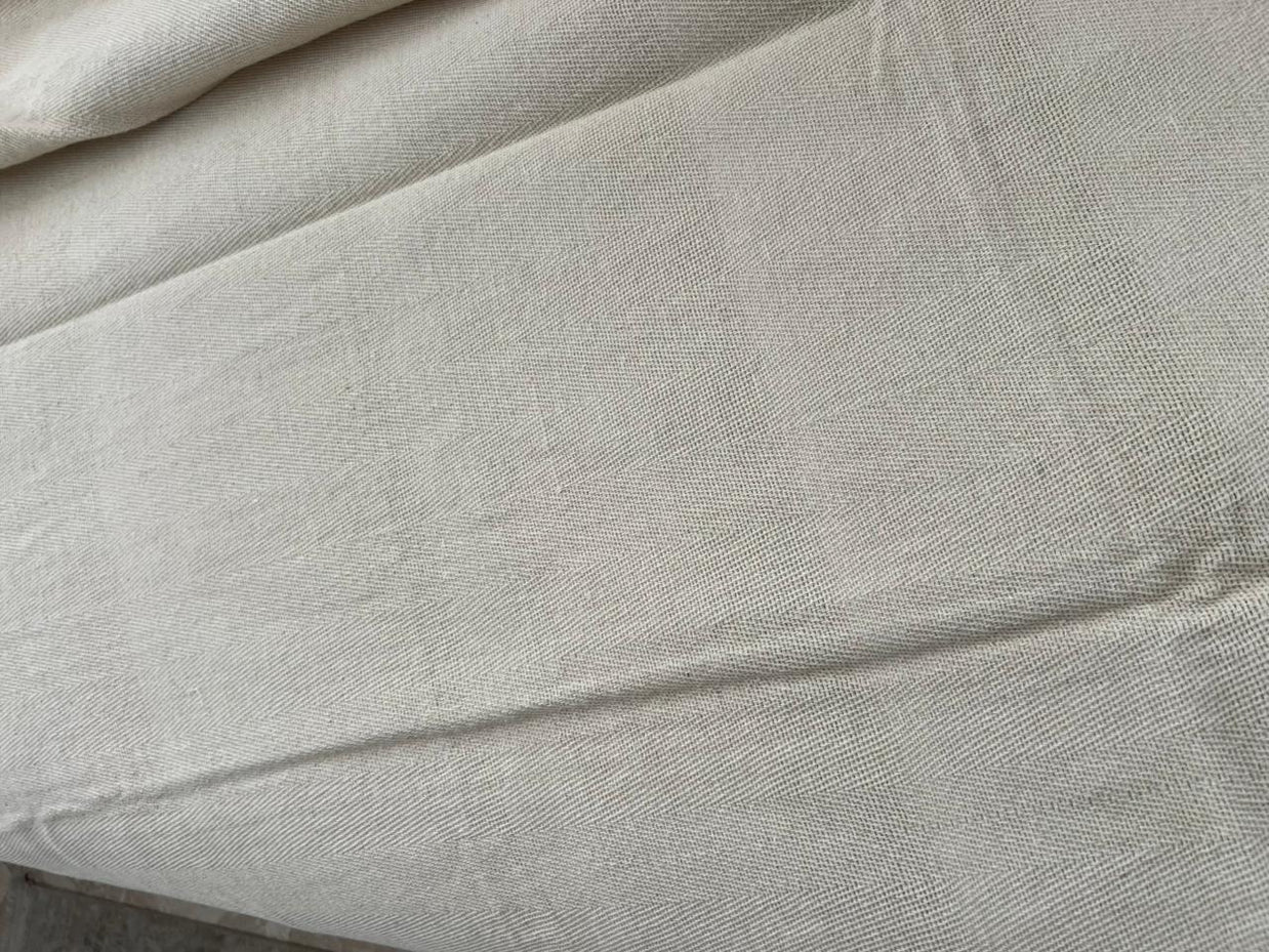 Creamy Linen couch cover