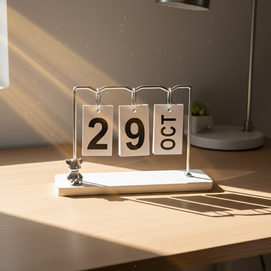 Teddy re-usable calendar