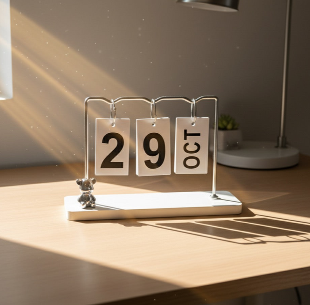 Teddy re-usable calendar