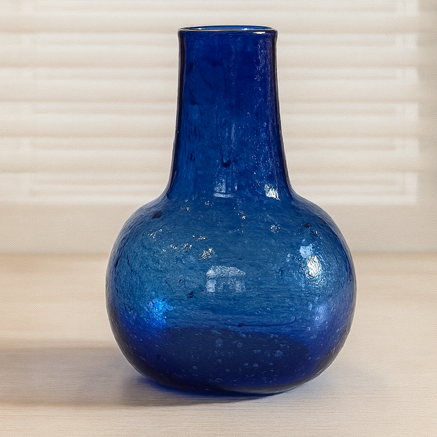 Orbiform Glass Vase