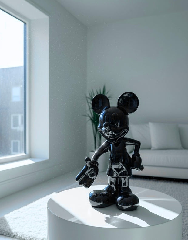 Chrome Mouse Sculpture