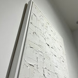 White Rubble Canvas