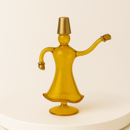 Dervish Glass Figurine