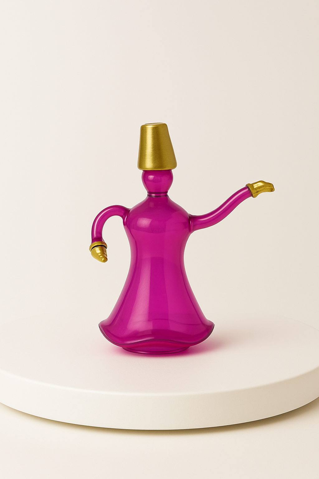 Dervish Glass Figurine