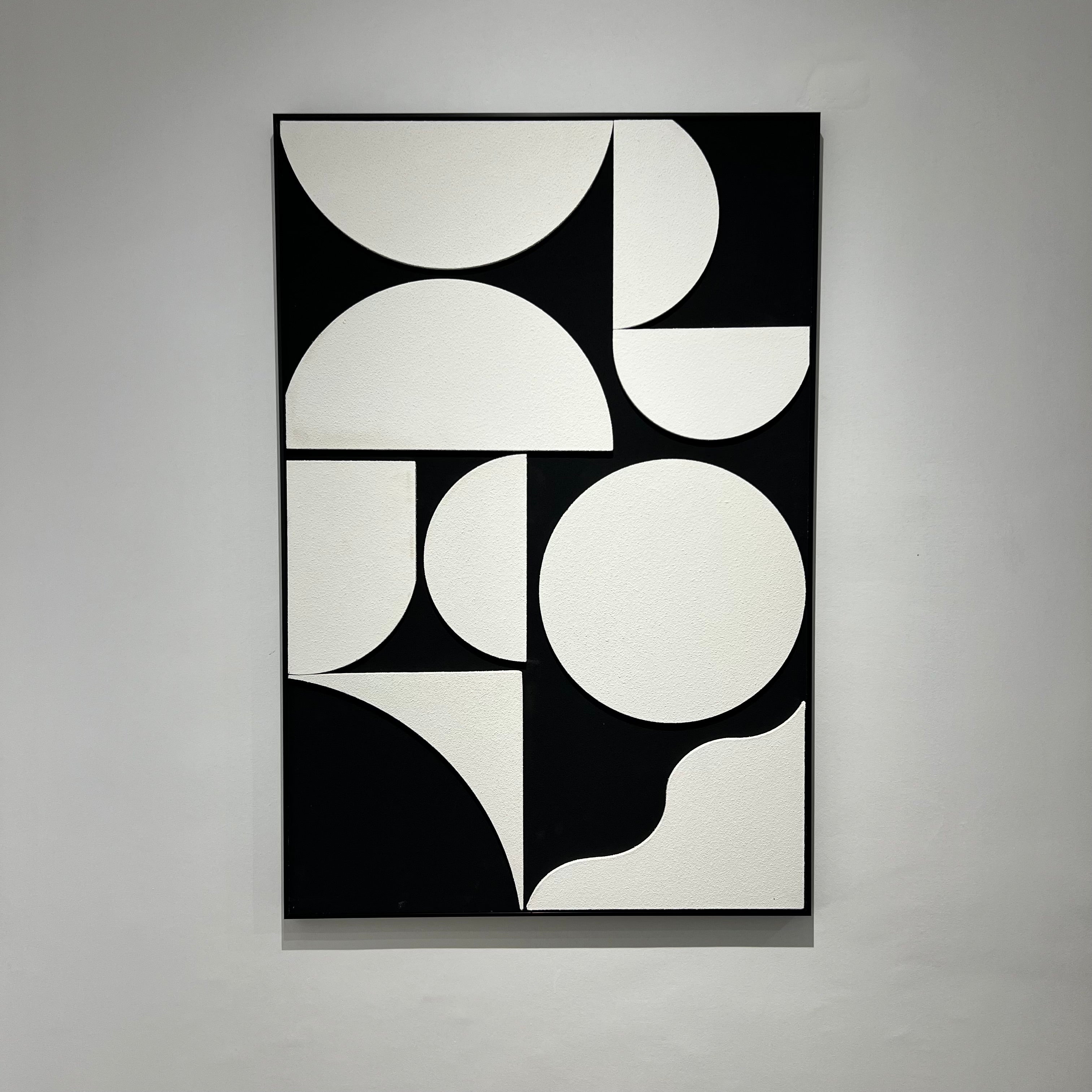 Half Moon Grid Canvas