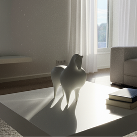 Eros Stallion Sculpture