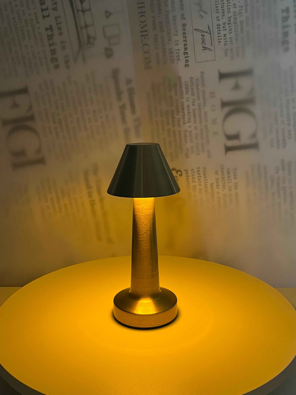 AURA Brass Wall Lamp