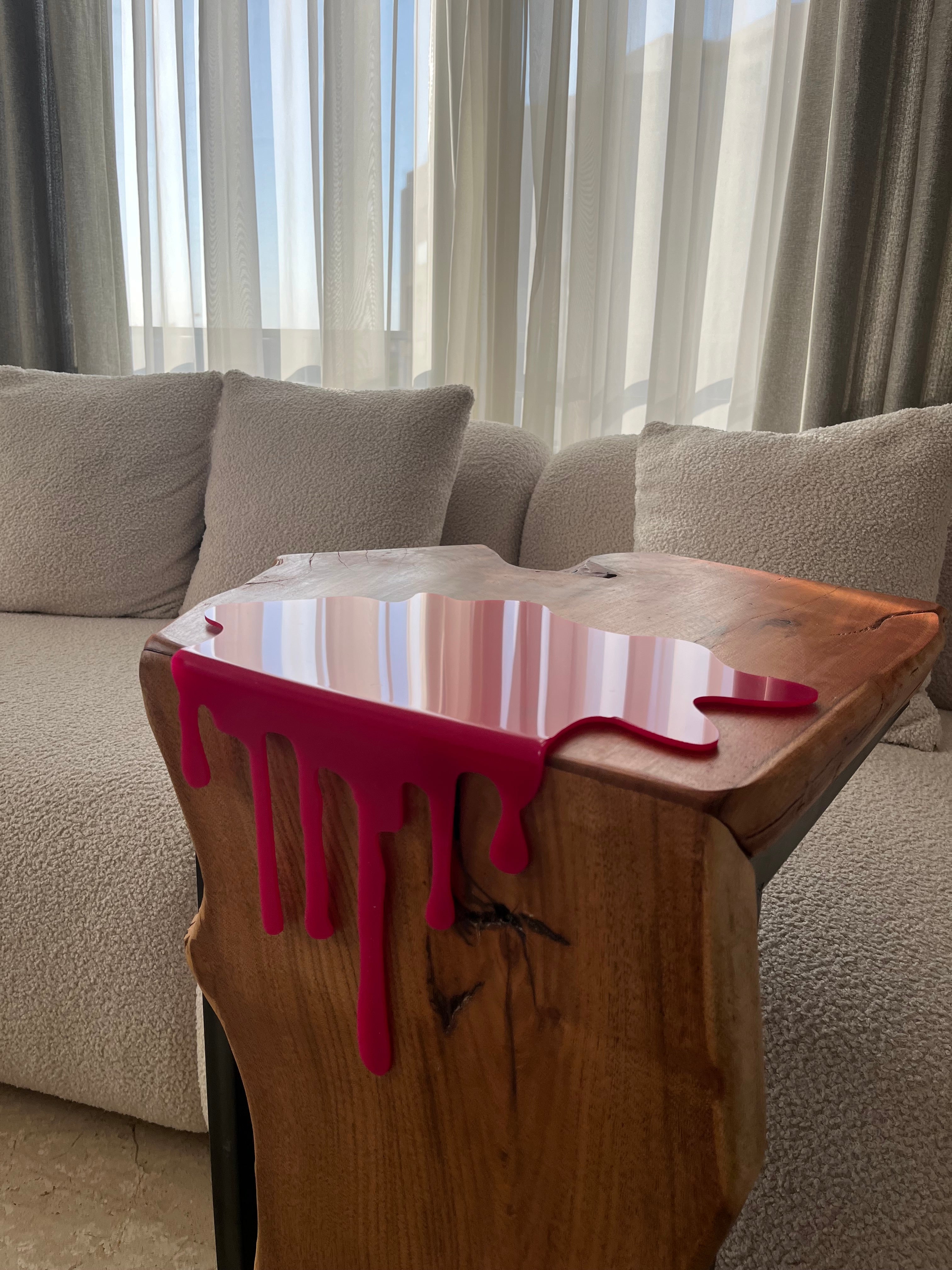 Colored Acrylic Drip