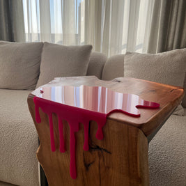 Colored Acrylic Drip