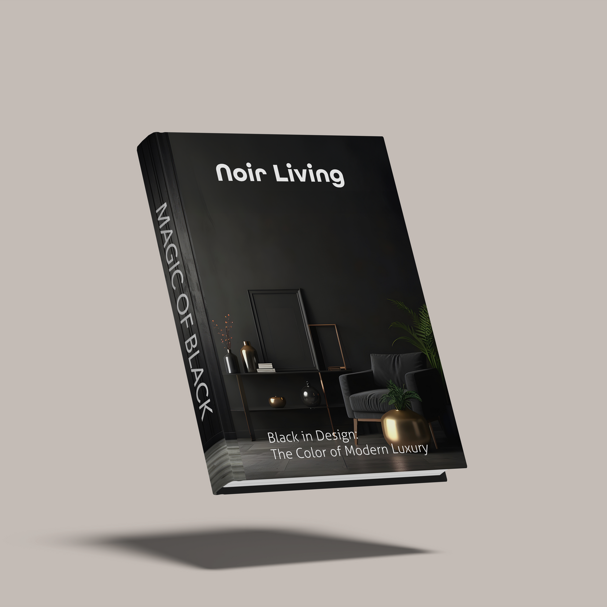 Noir Living decorative book